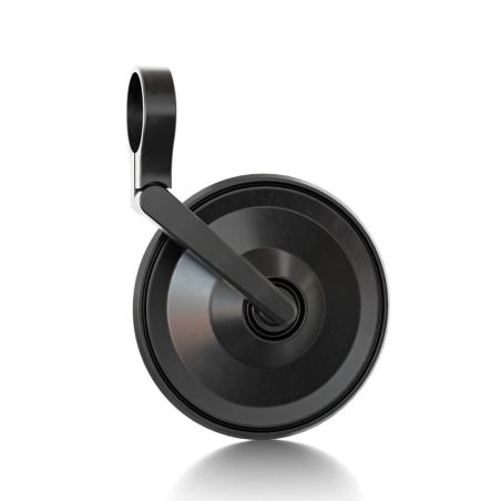 Retrovisor contrapeso de manillar HIGHSIDER smart Circula-S - corto - negro - motoscamaralweb.com