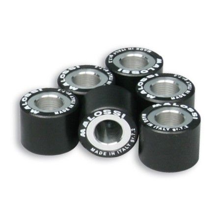 Rodillos de variador MALOSSI 19x17mm 8.7gr - 6 piezas- motoscamaralweb