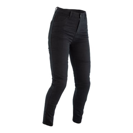 Jeggings reforzados con aramida RST Jegging CE mujer (pernera corta) - Negro - motoscamaralweb.com