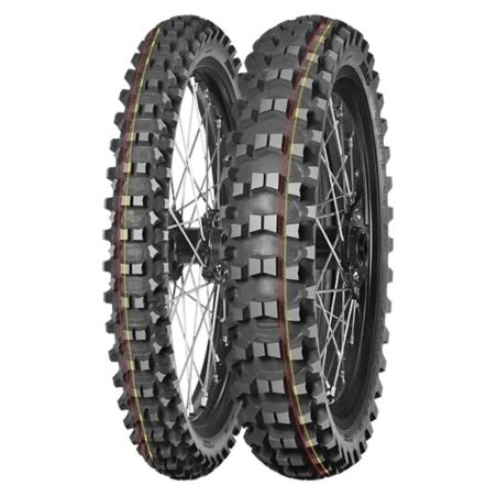 Neumático MITAS TERRA FORCE-MX SM 100/90-19 NHS 57M TT SOFT TO MEDIUM RED YELLOW - motoscamaralweb.com