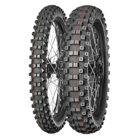 Neumático MITAS TERRA FORCE-MX MH 110/90-19 NHS 62M TT MEDIUM TO HARD RED GREEN - motoscamaralweb.com