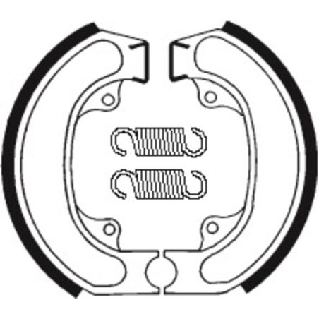 Zapatas de freno Tecnium BA080 - motoscamaralweb.com