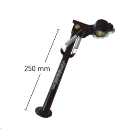 Caballete lateral universal para tubo ø26-ø32 – largo 250mm BUZZETTI - motoscamaralweb.com