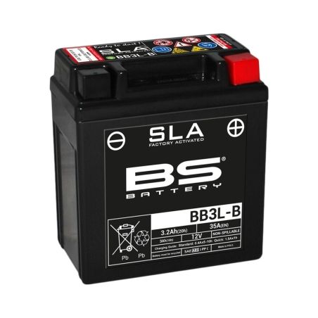 Batería BS BATTERY SLA BB3L-B (FA) - motoscamaralweb.com
