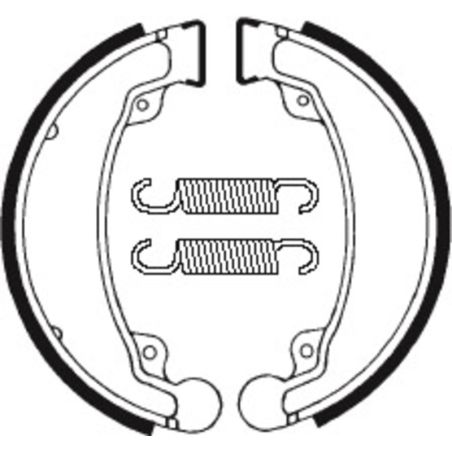 Zapatas de freno Tecnium BA069 - motoscamaralweb.com