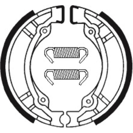 Zapatas de freno Tecnium BA188 - motoscamaralweb.com