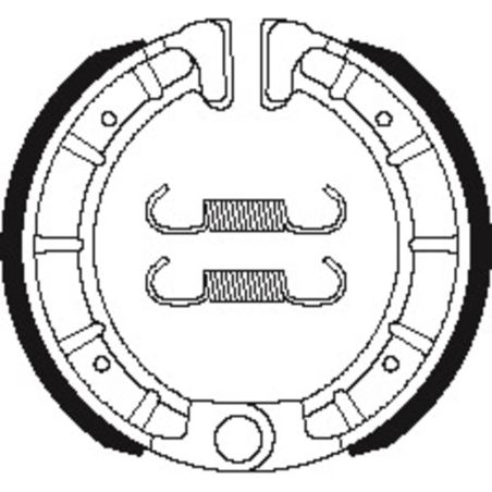 Zapatas de freno Tecnium BA206 - motoscamaralweb.com