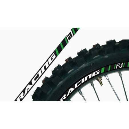 Adhesivo para llantas BLACKBIRD verde 5081/30 - motoscamaralweb.com