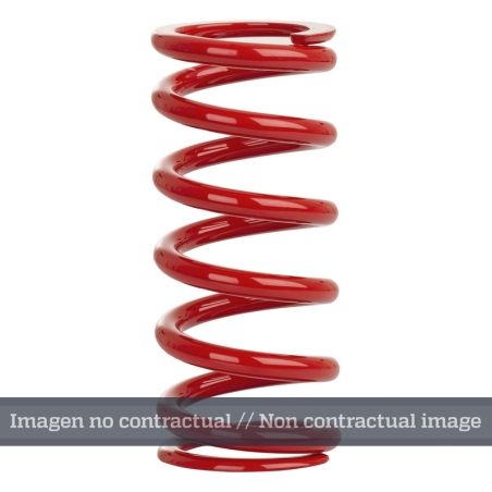 Muelle de amortiguador trasero YSS lineal rojo 46-115-220 - motoscamaralweb.com