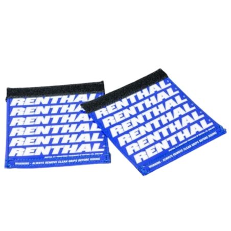 Protectores RENTHAL Clean Grips - azul/blanco - motoscamaralweb.com