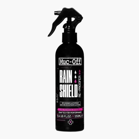 Spray impermeabilizante MUC-OFF Rain Shield - motoscamaralweb.com