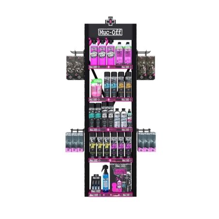 Expositor MUC-OFF Single Display (paquete 1/3) - motoscamaralweb.com