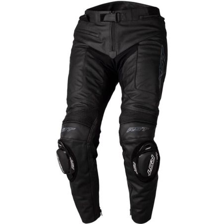 Pantalón de Piel (Hombre) RST S-1 CE Negro. Talla EU46/XL - motoscamaralweb.com