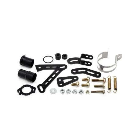 Kit de montaje de escape YASUNI R3 Derbi - Minarelli AM6 - motoscamaralweb.com