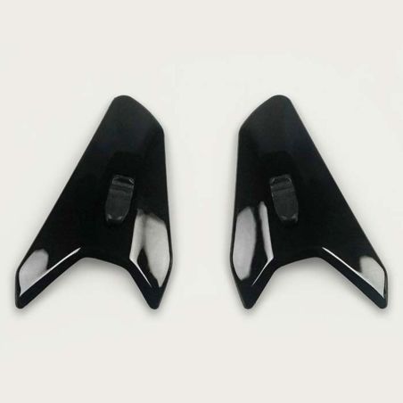 Ventilación frontal ARAI (TDF DUCT-3). Negro - motoscamaralweb.com