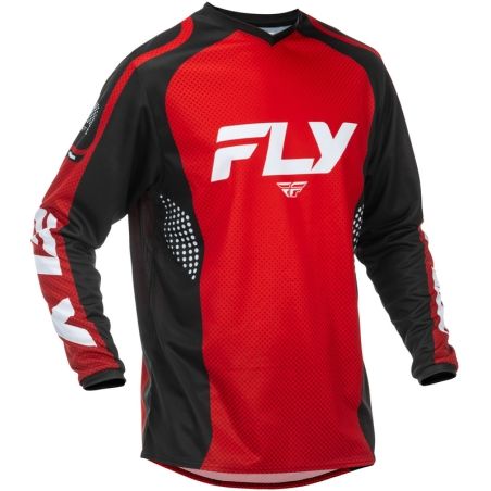 Camiseta FLY RACING F-16 - rojo/negro/blanco - motoscamaralweb.com