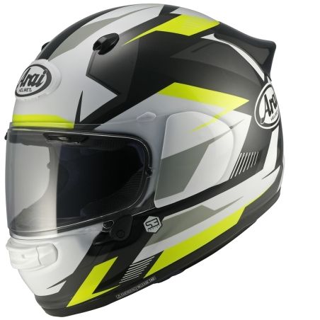 Casco ARAI Quantic Supra - amarillo - motoscamaralweb.com
