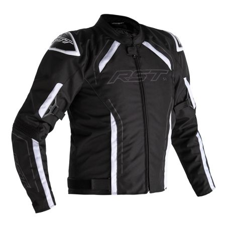 Chaqueta (Textil) RST S-1 Negro/Negro/Blanco. 54 EU/Talla L - motoscamaralweb.com