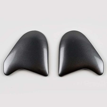 Cubiertas laterales ARAI (Sistema SuperAdSis ZF). ALUMINIUM Gris (Modelos: SZ-F) - motoscamaralweb.com