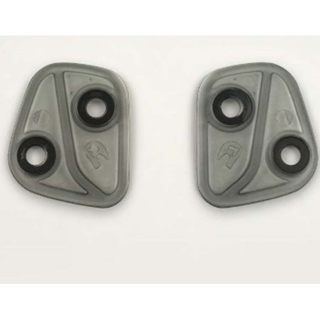 Kit de placas visera ARAI (TOUR-X4). Ahumado Mate - motoscamaralweb.com