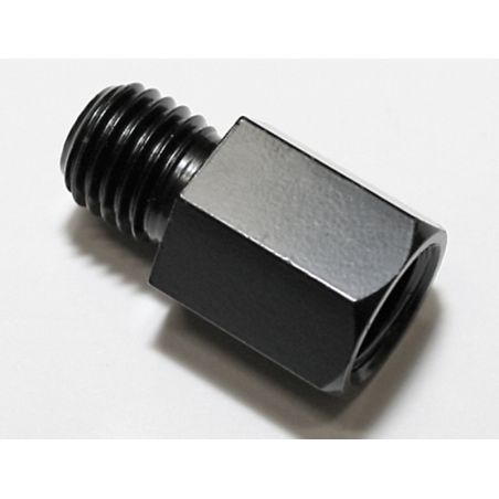 Adaptador de retrovisor HIGHSIDER smart de rosca derecha M10 a rosca derecha M10 - negro - motoscamaralweb.com