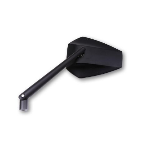 Retrovisor de manillar HIGHSIDER smart Surface - negro - motoscamaralweb.com