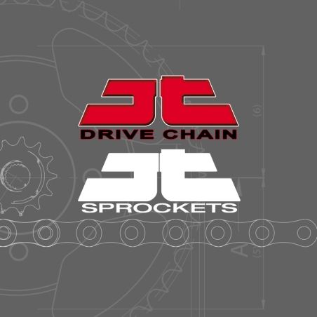 JT Chain Kit 525X1R3 15/43 Reinforced - Standard Rear Sprocket - motoscamaralweb.com