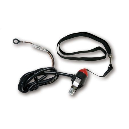 HIGHSIDER smart Emergency Stop Switch Universal. With Magnetic Circuit + Rubber Band. Closer Type. Waterproof - motoscamaralweb.