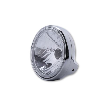 Faro delantero LTD HIGHSIDER smart - 7 inch - cromado - 1 pieza - motoscamaralweb.com