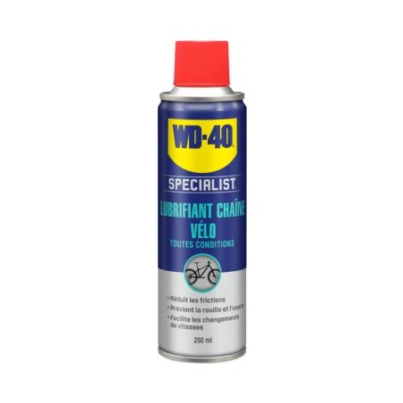 Grasa de cadena spray para bicicleta WD-40 Specialist® Spray 250ml - motoscamaralweb.com
