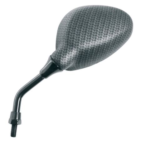 Juego de retrovisores universales V PARTS M8 rosca derecha carbon look M2 - motoscamaralweb.com