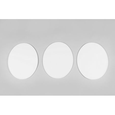 Portanúmeros universal UFO 3 uds- (desde 1970) blanco ME08049-W - motoscamaralweb.com