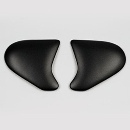 Cubiertas laterales ARAI (Sistema SuperAdSis ZF). Negro Mate (Modelos: