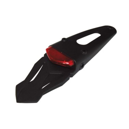 Piloto trasero LED HIGHSIDER smart - cristal rojo - homologado E - 1 pieza - motoscamaralweb.com