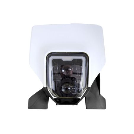 Careta con faro LED RACETECH - motoscamaralweb.com