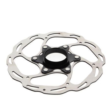 Disco de freno de bicicleta V BIKE con fijación Center Lock Ø160mm - motoscamaralweb.com