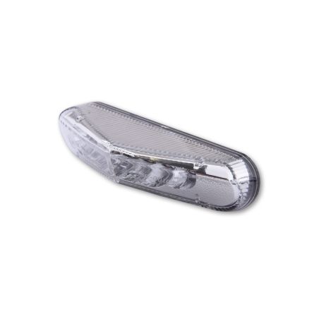 Piloto trasero LED HIGHSIDER smart - cristal transparente - homologado E - 1 pieza - motoscamaralweb.com