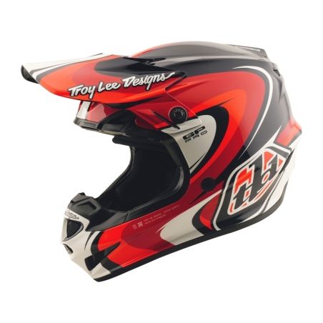 Casco TROY LEE DESIGNS GP Pro Crossover - Navy/Rojo - motoscamaralweb.com