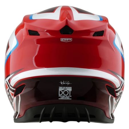 Casco infantil TROY LEE DESIGNS GP Shutter - Rojo/Blanco - motoscamaralweb.com