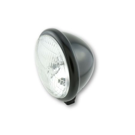 Faro delantero HIGHSIDER smart Bates Style - 5 3/4 inch - negro - 1 pieza - motoscamaralweb.com