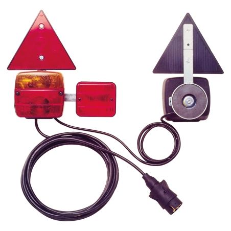 KIT SEÑALIZACION CON LUZ ANTINIEBLA 7.5 X 2.5 MM - motoscamaralweb.com