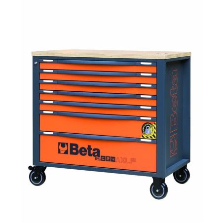 Cajonera móvil BETA RSC24AXLP/7 con 7 cajones + juego de 418 herramientas ¼’’ y ½’’ - motoscamaralweb.com