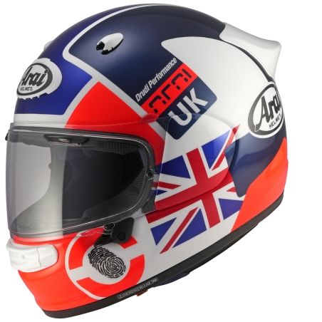 Casco ARAI Quantic Nation UK - multicolor - motoscamaralweb.com