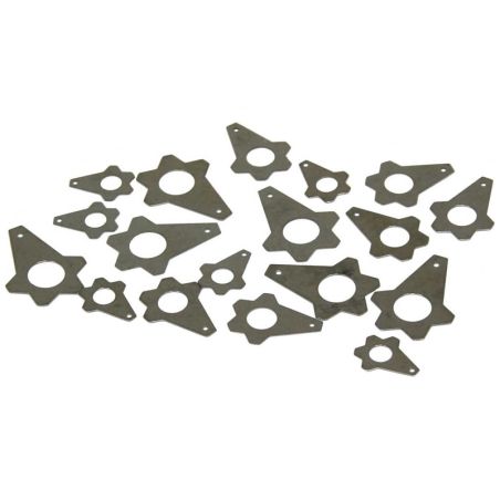 Surtido de arandelas de seguridad RFX M6 / M8 / M10 - Paquete de 25 - motoscamaralweb.com