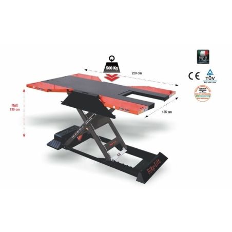 Elevador de taller BIKE LIFT Max 516 PSW - motoscamaralweb.com