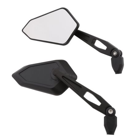 Retrovisor de manillar HIGHSIDER smart Booster - negro - motoscamaralweb.com