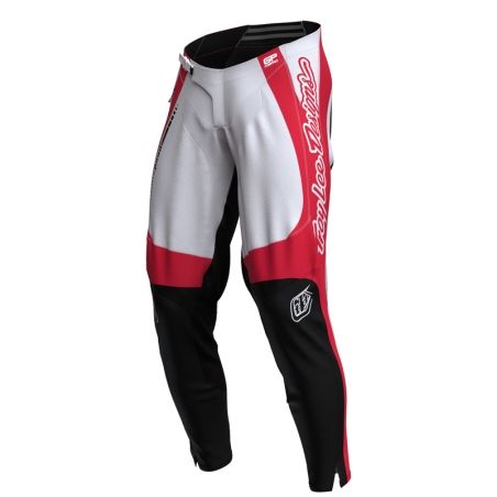 Pantalón TROY LEE DESIGNS GP Pro Frames - Blanco/Rojo - motoscamaralweb.com