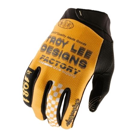 Guantes TROY LEE DESIGNS GP Pro - Factory Gold - motoscamaralweb.com
