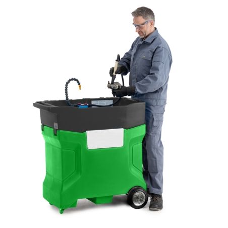 Lavadora de piezas biologico BIHR PCS200 60L - motoscamaralweb.com