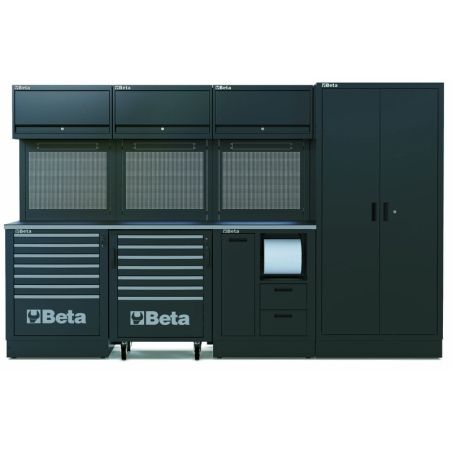 Combinación de mobiliario BETA para taller RSC50 2.0 con 445 herramientas - motoscamaralweb.com